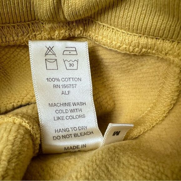 Madhappy Earth Day Recycle Crew Neck Sweatshirt in Yellow Medium Unisex EUC - Picture 6 of 6